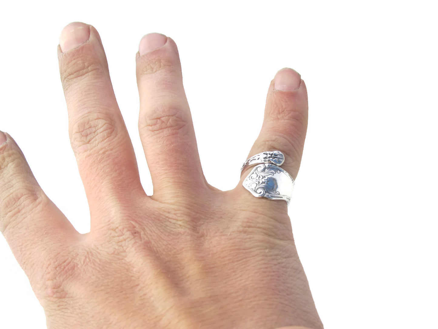 Alhambra Spoon Ring Wrapped Demitasse