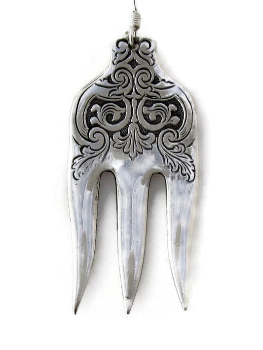 Alhambra Fork Earrings- Shorties