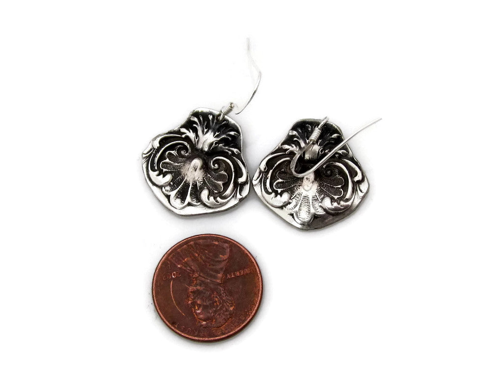 Spoon Earings Berkshire Pattern