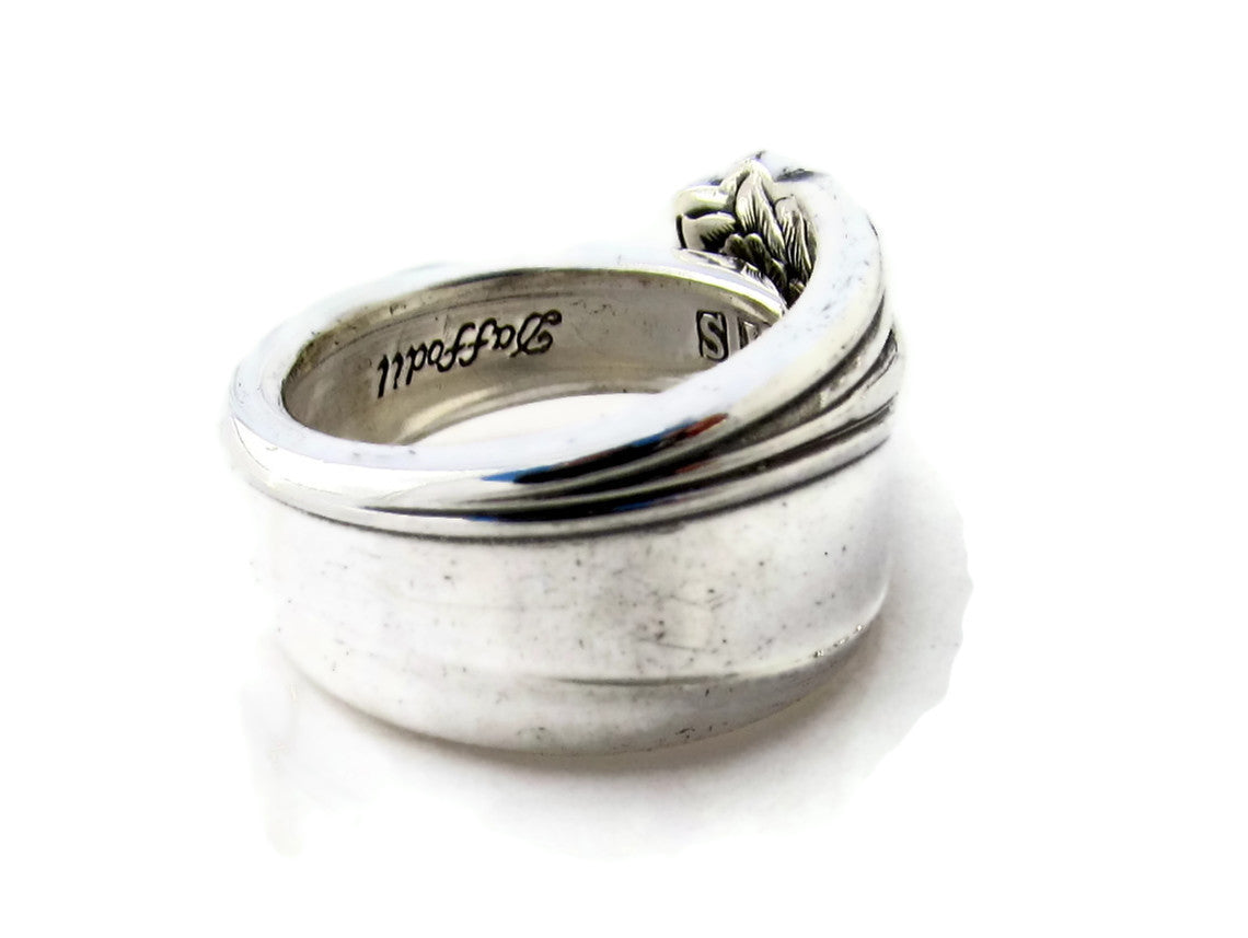 Spoon Ring Daffodil Pattern Classic