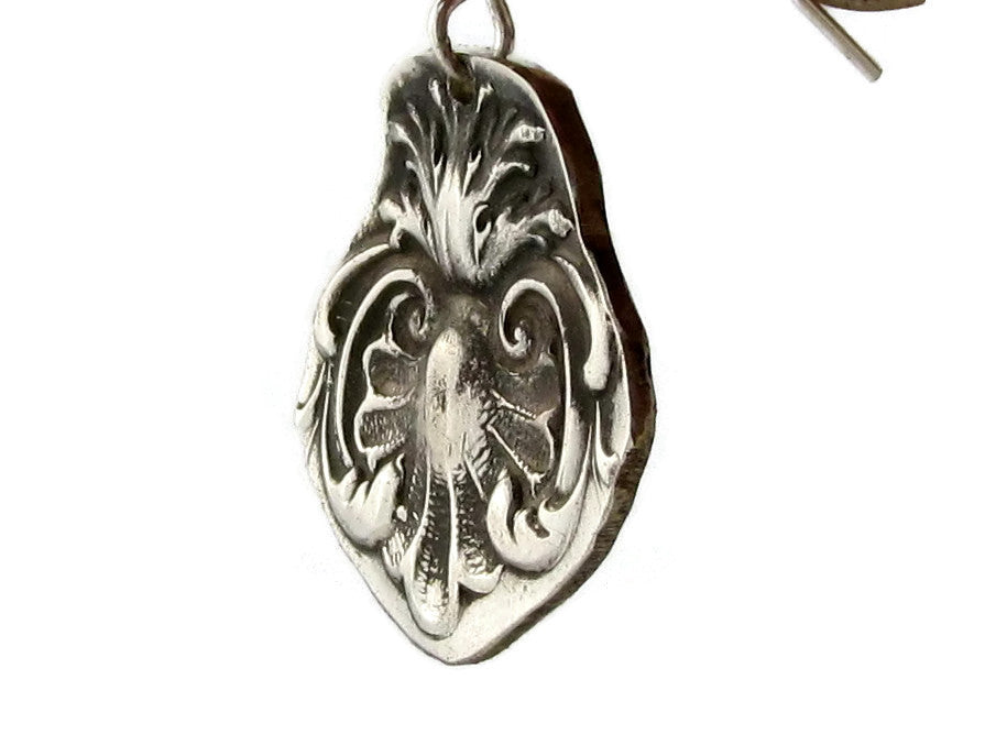 Spoon Earings Berkshire Pattern