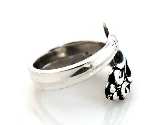 Sterling Silver Spoon Ring Royal Danish by International Silver Co. 1939 Demitasse Size 5 6 7 8 9