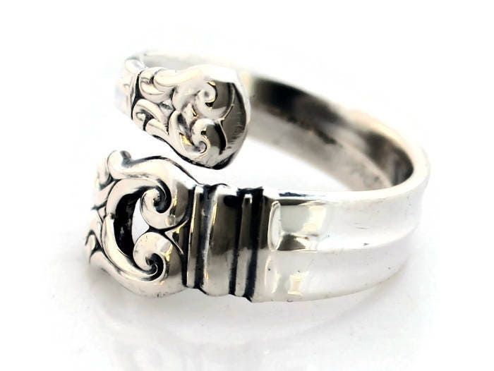 Sterling Silver Spoon Ring Royal Danish by International Silver Co. 1939 Demitasse Size 5 6 7 8 9