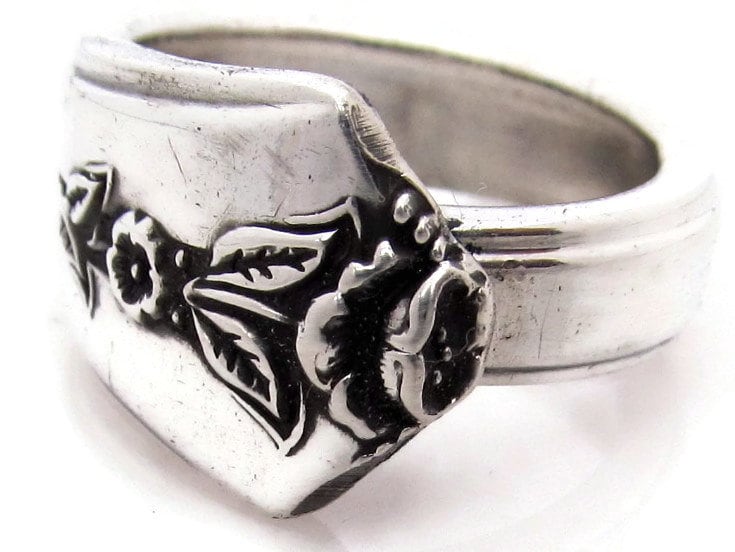 Spoon Ring Spring Garden Silverware From 1949