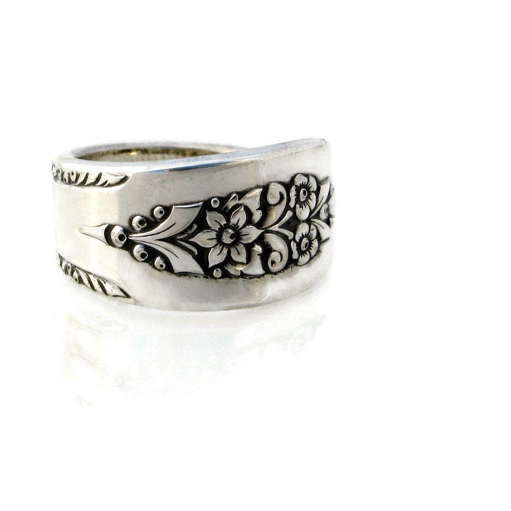 Authentic Spoon Ring Floral Ring Lady Stuart 1949