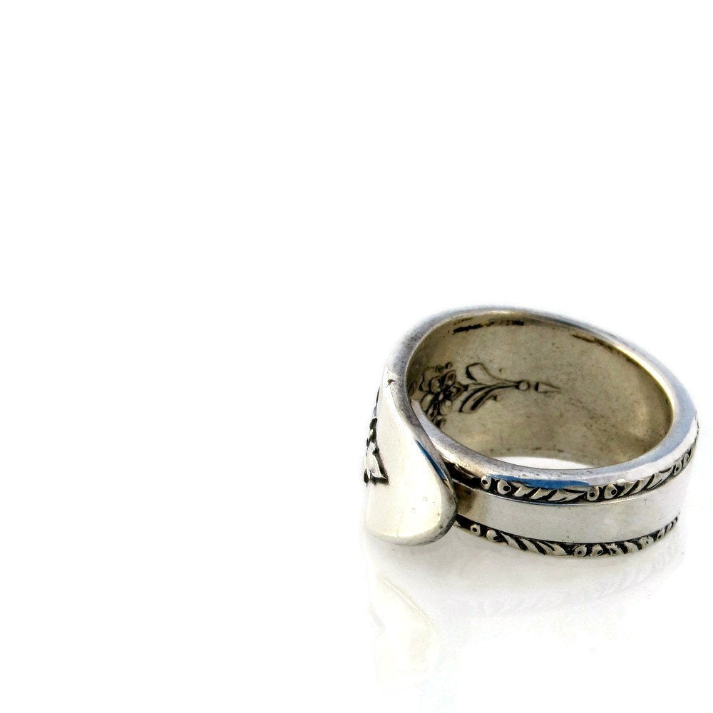 Authentic Spoon Ring Floral Ring Lady Stuart 1949