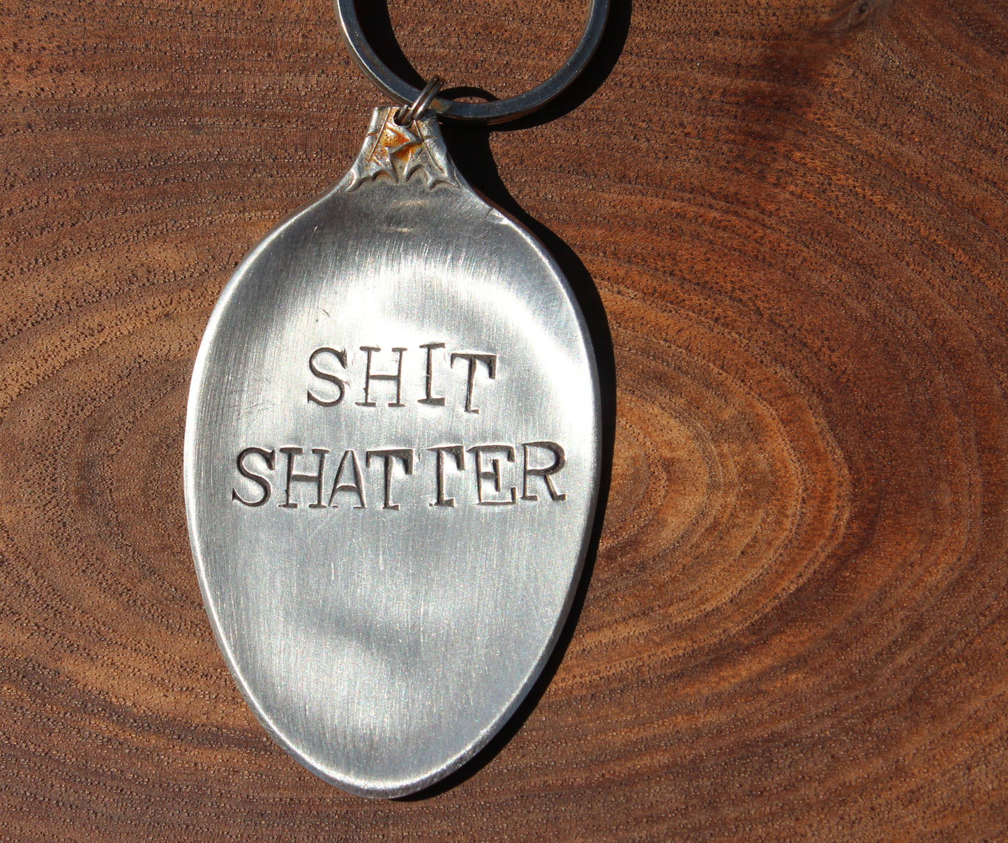 Custom Spoon Personalized Spoon Personalized Gift Mens Gift Stocking Stuffer Hand Stamped Custom Keychain Personalized Gift Dad Gift