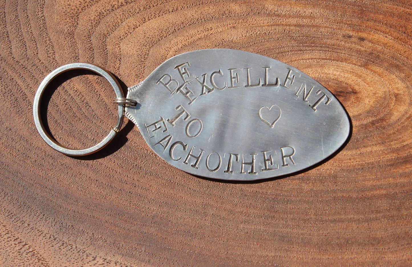 Personalized Spoon Hand Stamped Custom Keychain Personalized Gift Custom Spoon Personalized Spoon Gift for Her Christmas Dirty Little Spoons