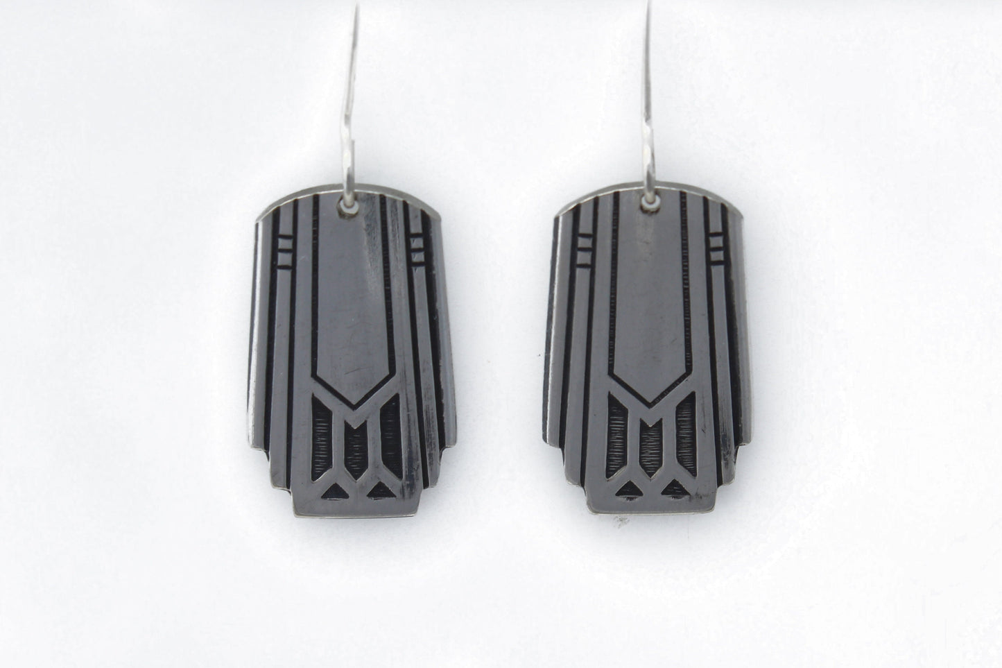 Friendship Earrings 1932 Art Deco Dangle & Drop