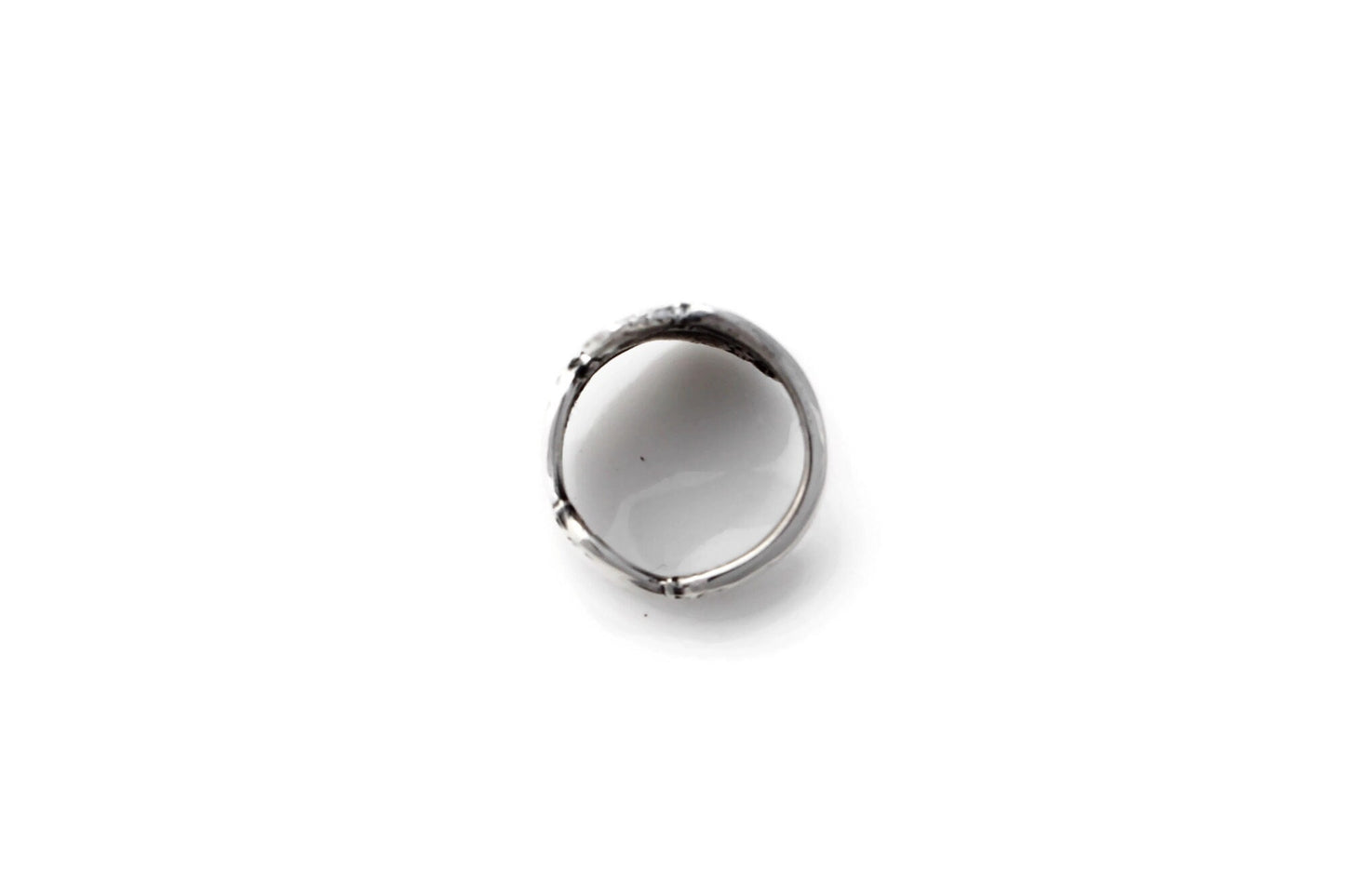Tiny Midi Sterling Spoon Ring Angelique Pattern