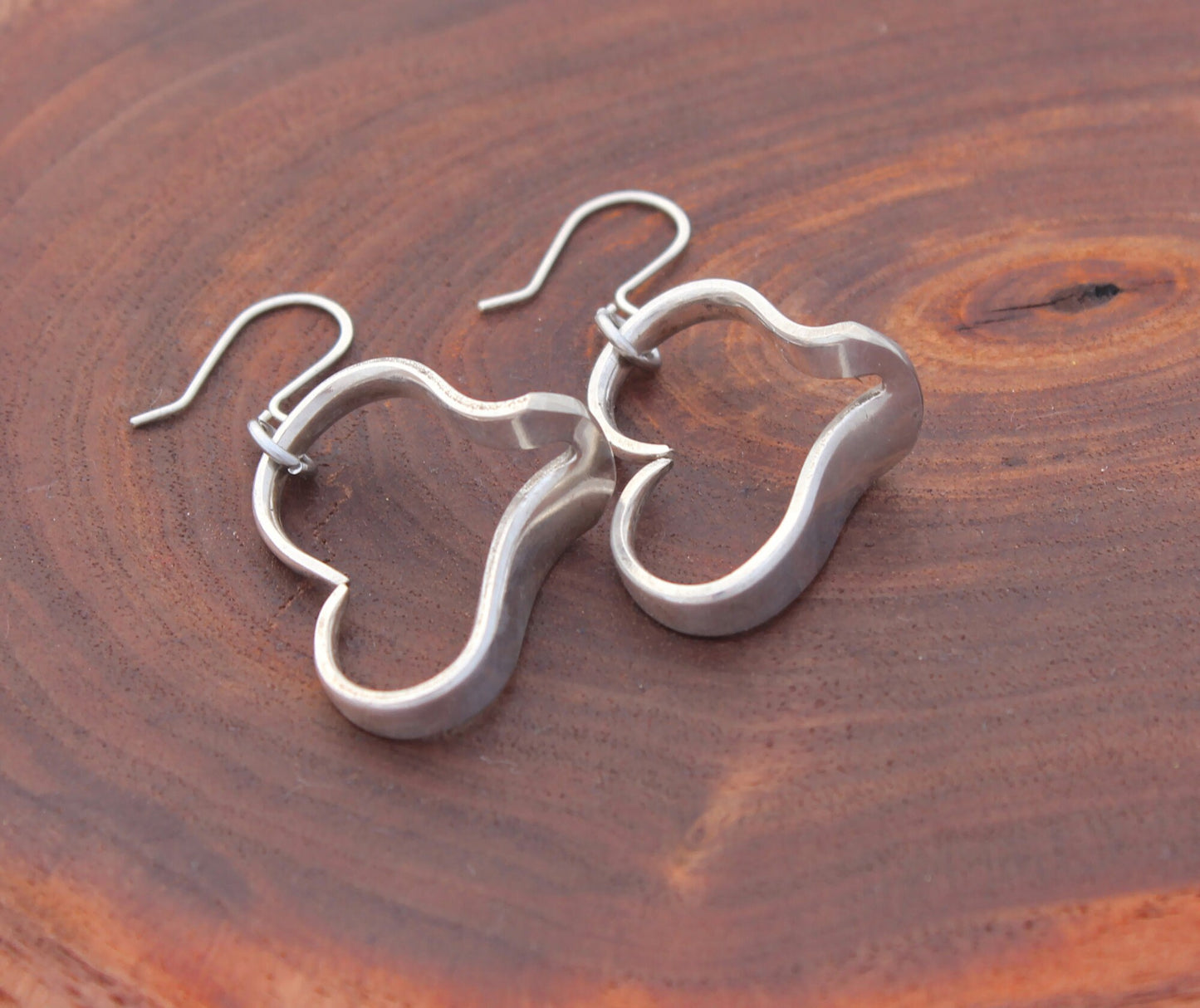 Heart Earrings Hoop Earrings Choose Your Size Earrings for your Quarantine