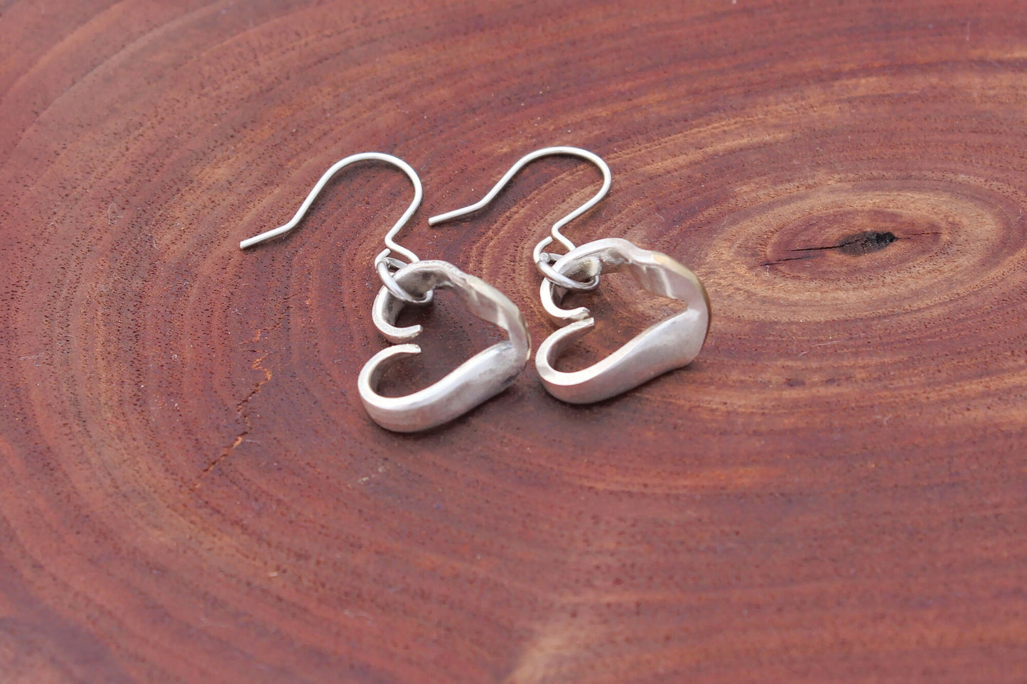 Heart Earrings Hoop Earrings Choose Your Size Earrings for your Quarantine