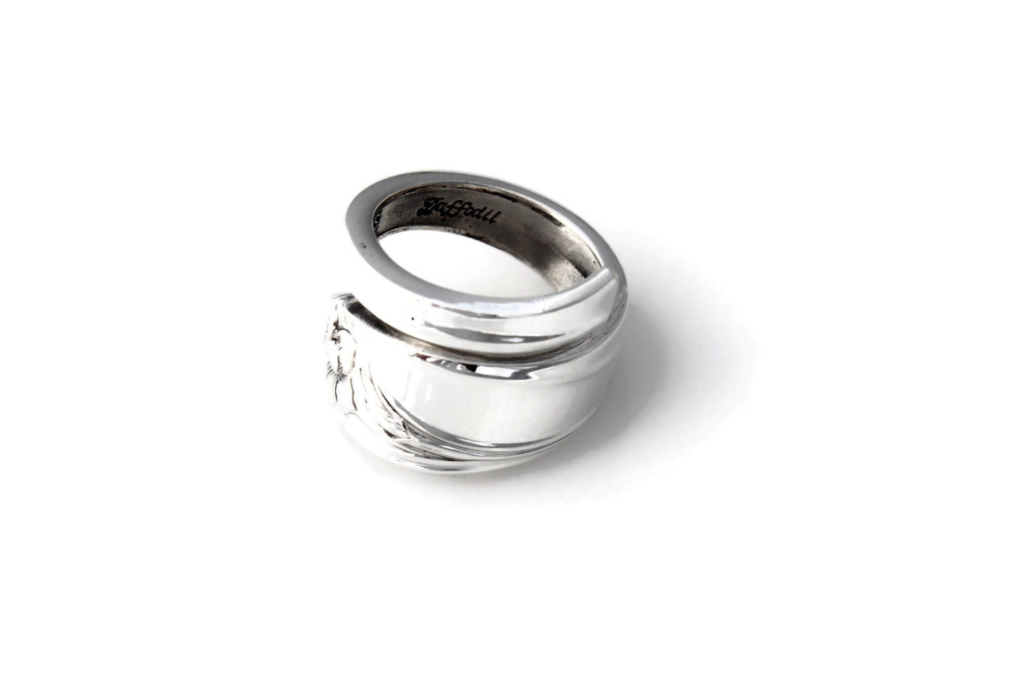 Classic Daffodil Wrapped Spoon Ring From 1950
