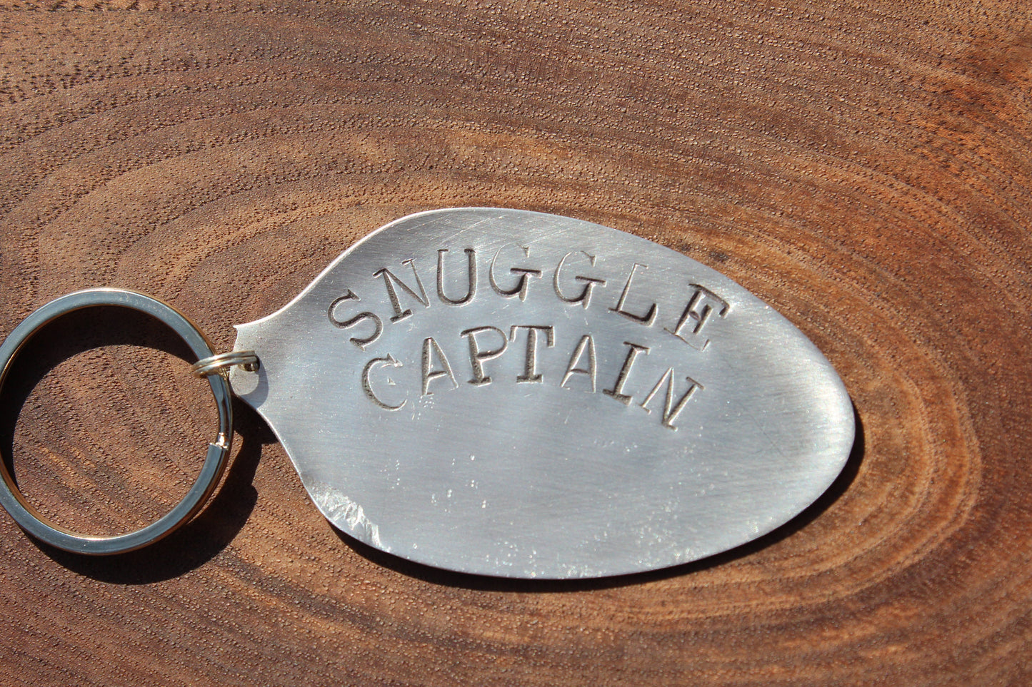 Custom Spoon Personalized Spoon Personalized Gift Mens Gift Stocking Stuffer Hand Stamped Custom Keychain Personalized Gift Dad Gift