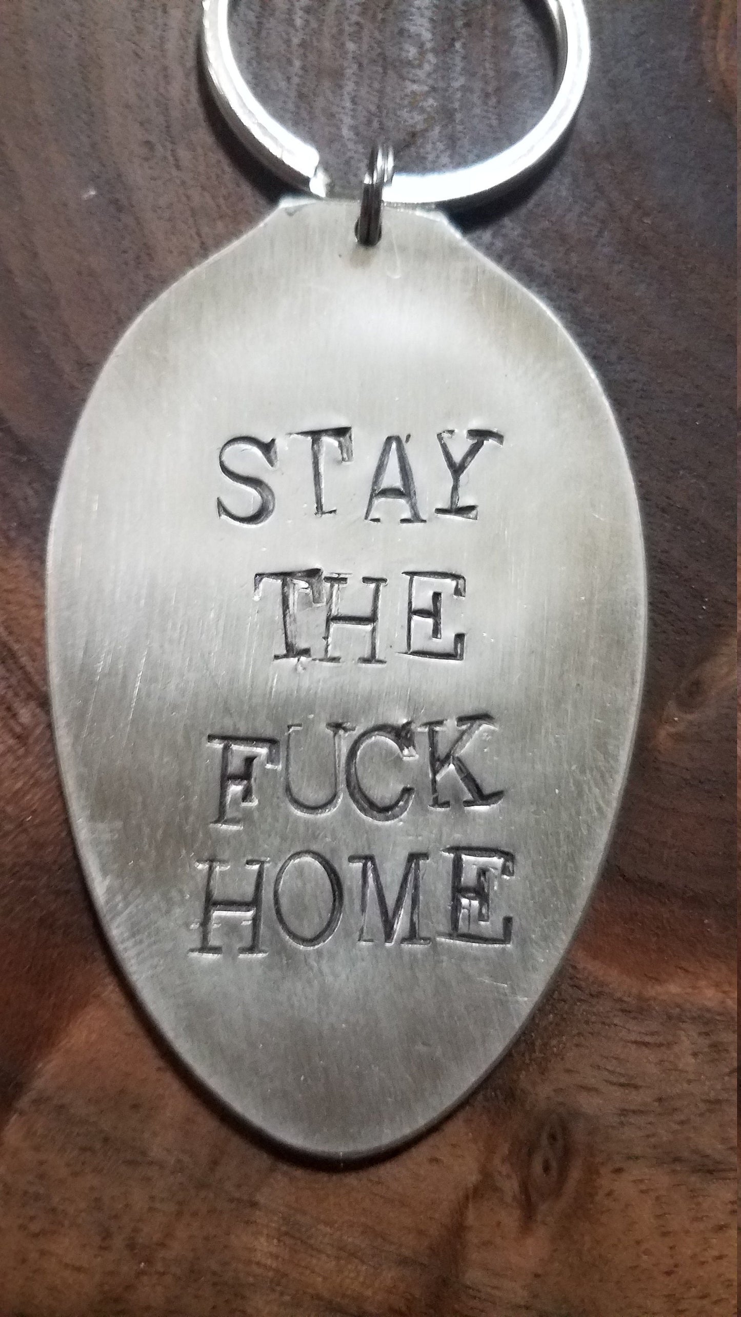 Personalized Spoon Hand Stamped Custom Keychain Personalized Gift Custom Spoon Personalized Spoon Gift for Her Christmas Dirty Little Spoons