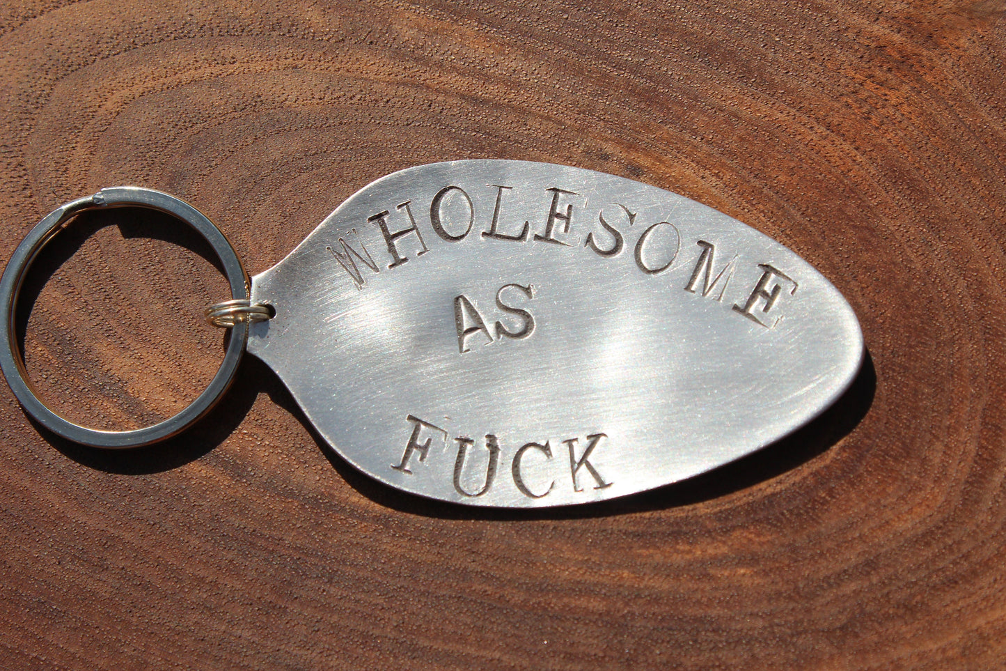 Personalized Spoon Hand Stamped Custom Keychain Personalized Gift Custom Spoon Personalized Spoon Gift for Her Christmas Dirty Little Spoons