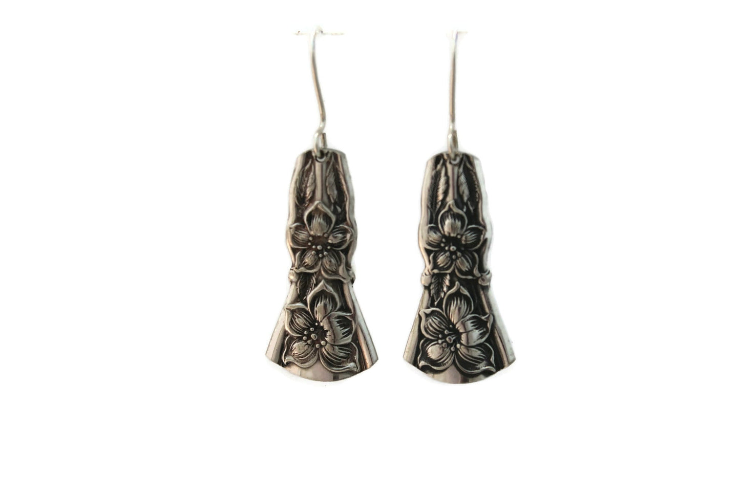 Genuine Orange Blossom Spoon Earrings
