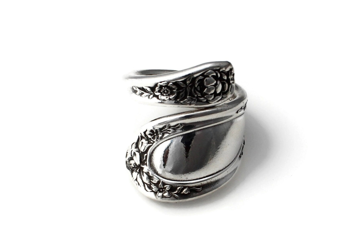 Wrapped Blossom Spoon Ring from 1909
