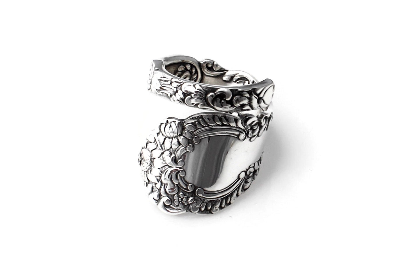 Spoon Ring of Chivalry Wrapped Chevalier from 1895
