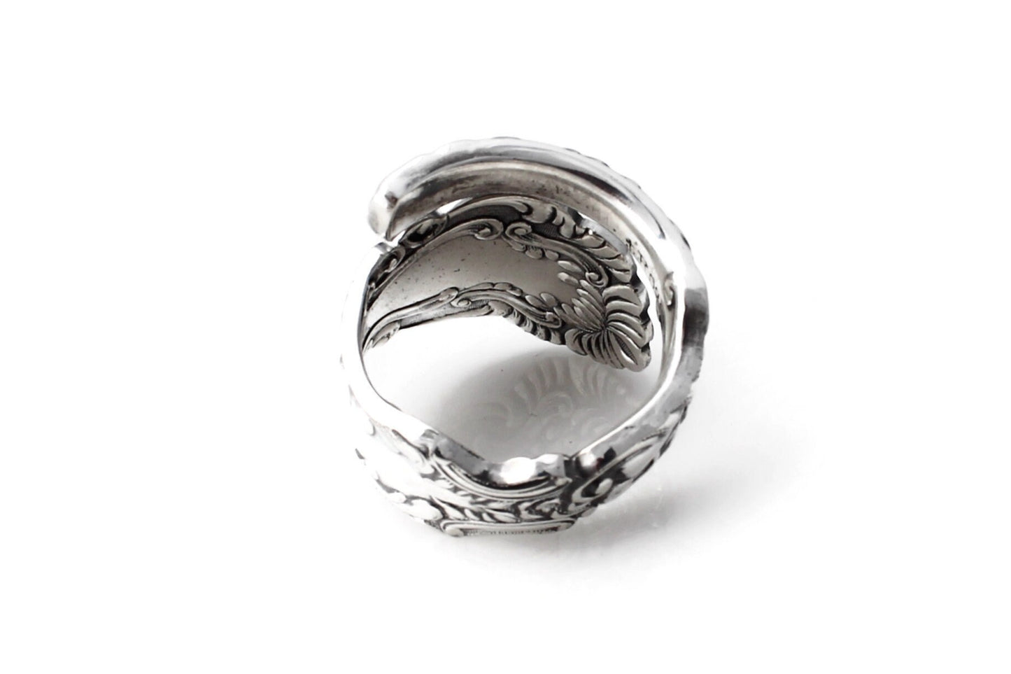 Spoon Ring of Chivalry Wrapped Chevalier from 1895