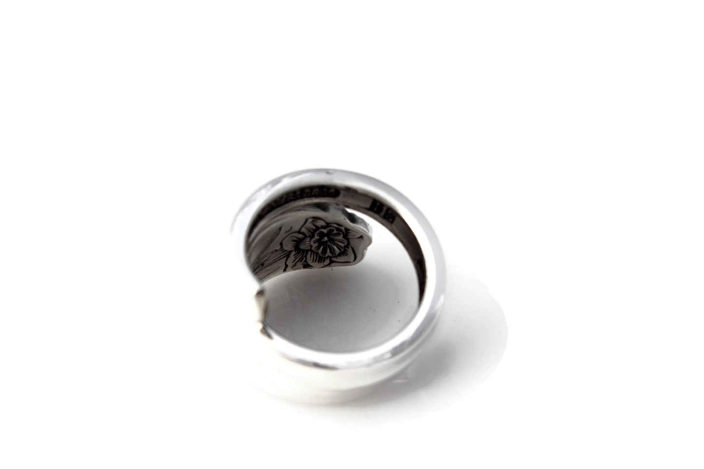 Classic Daffodil Wrapped Spoon Ring From 1950