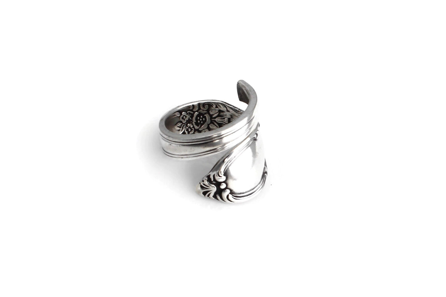 Victorian rose Spoon Ring 1954