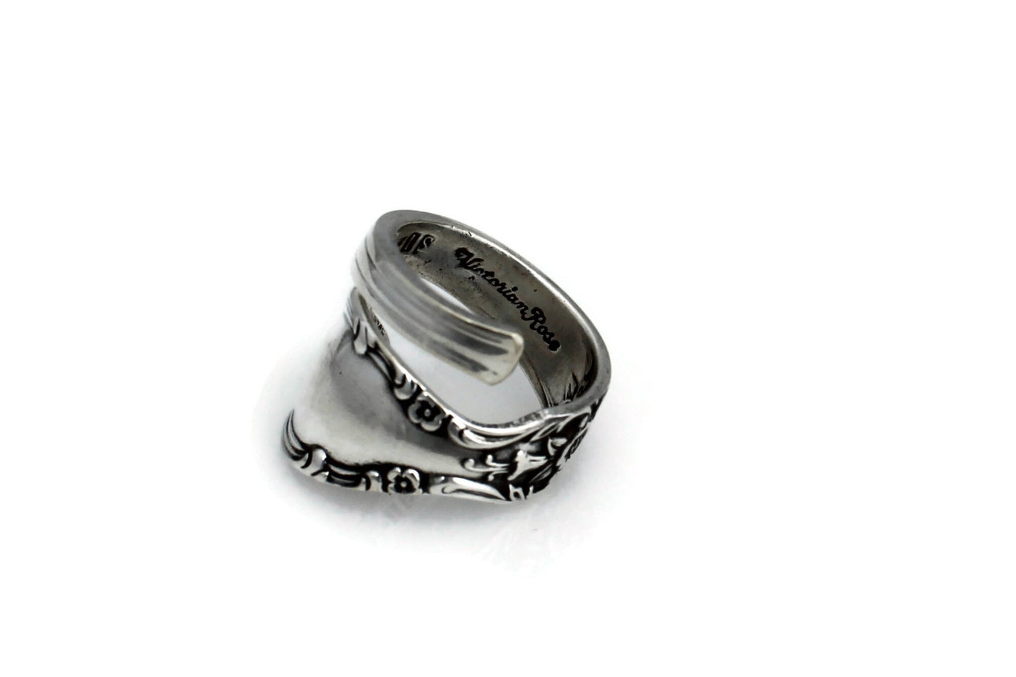 Victorian rose Spoon Ring 1954