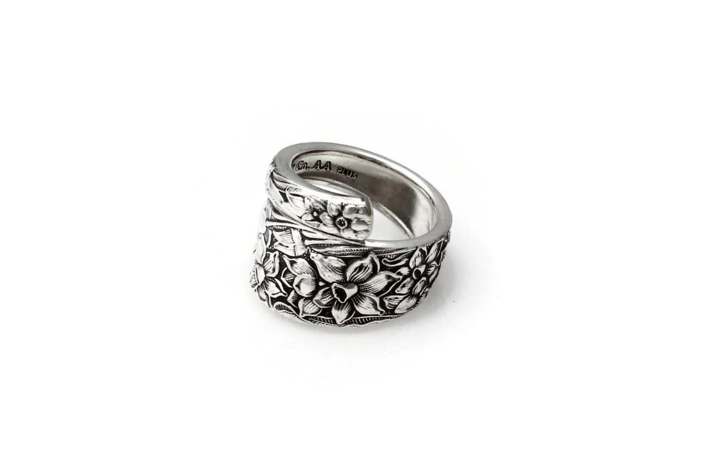 Wrapped Spoon Ring Flower Festival 1930's