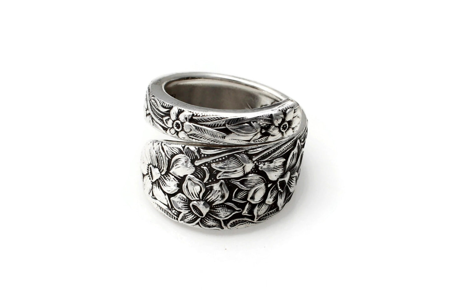 Wrapped Spoon Ring Flower Festival 1930's