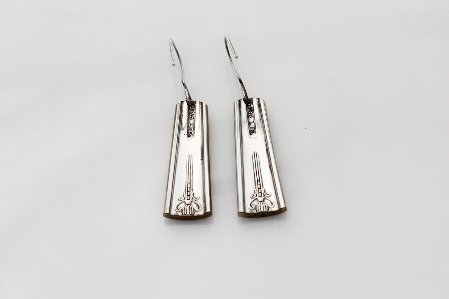 Awesome Art Deco Earrings Celebrity Silver Earrings 1939 Silverware Jewelry
