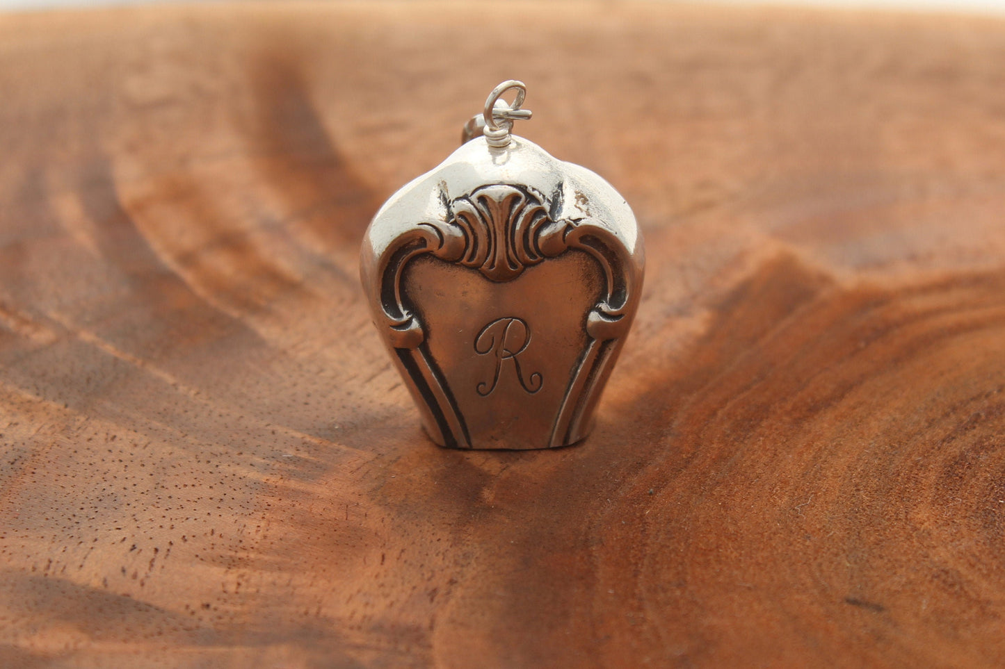 Monogram R Letter R Fairy Bell