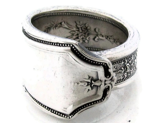 Art Deco Spoon Ring Ancestral 1924