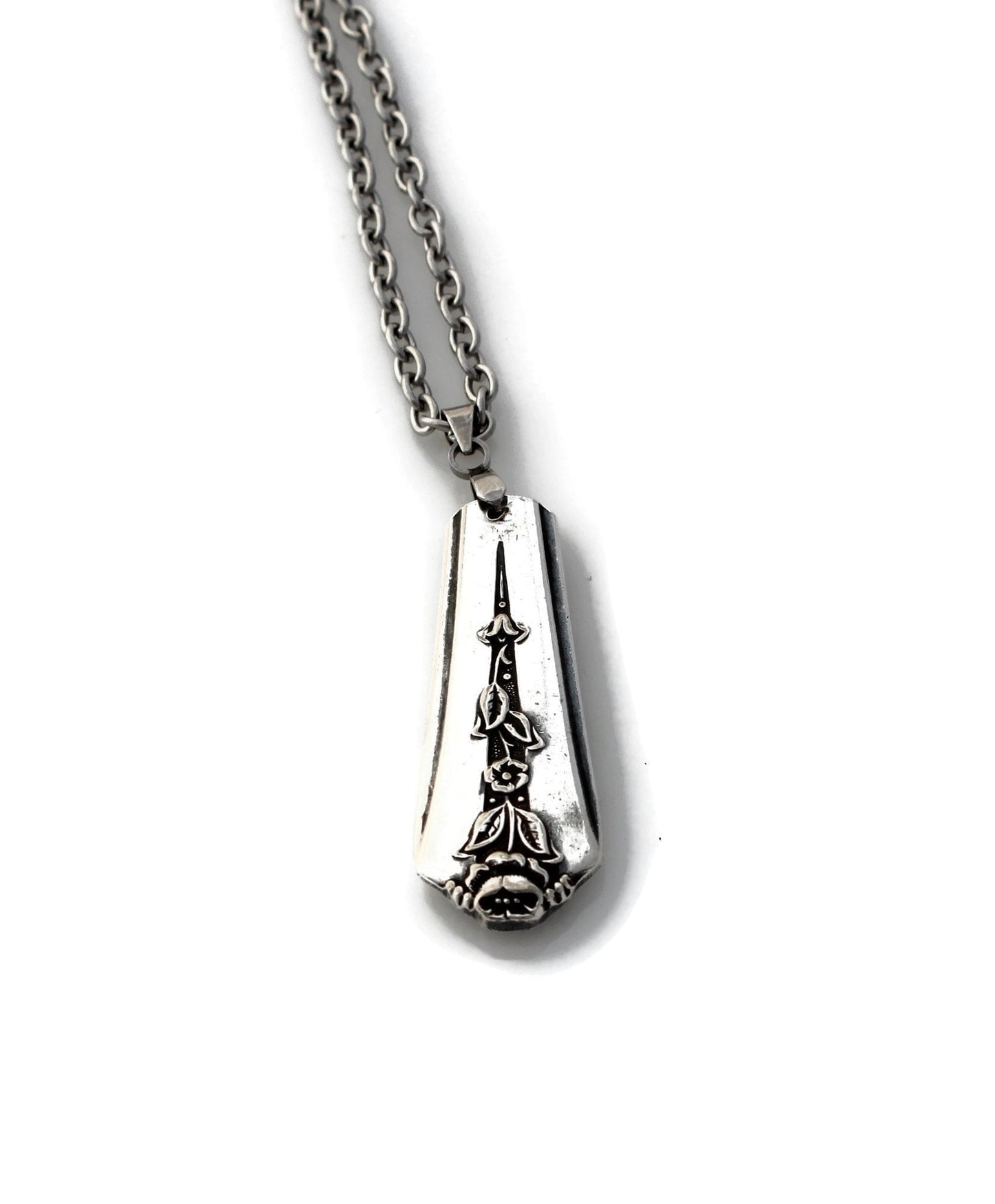 Spring Garden Pendant Necklace 1949 Silverware Jewelry Silverware Pendant