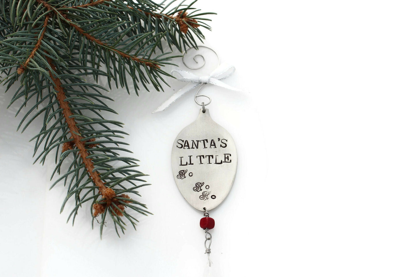 Funny Christmas Ornament Holiday Ornament Stocking Stuffer Naughty Ornament Tree Ornament Santa's Little Ho Ho Ho Gift for Him Gift for Her