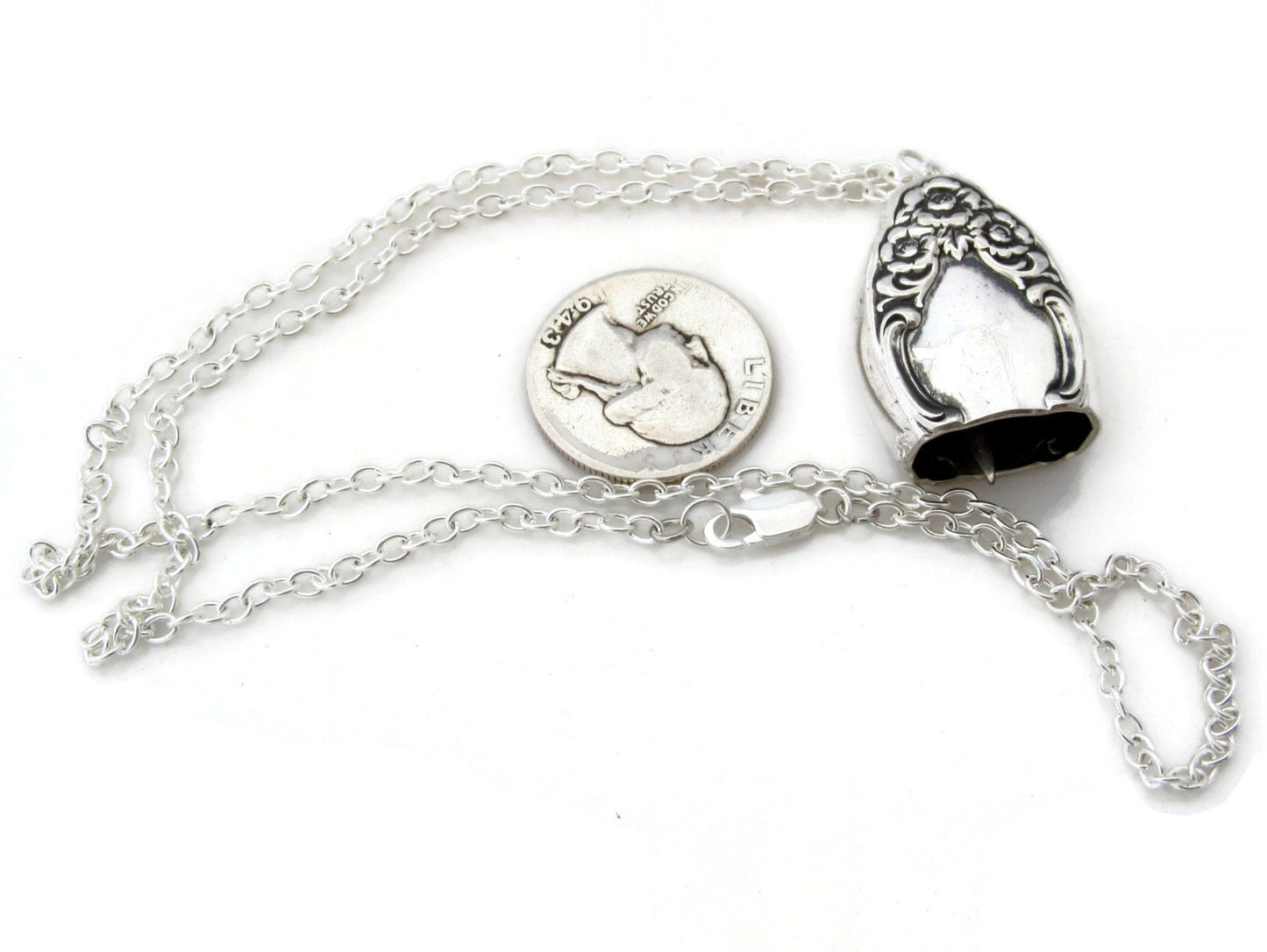 Fairy Bell Necklace Woodland Rose 1955