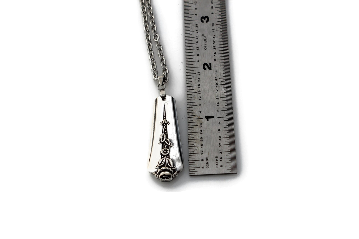 Spring Garden Pendant Necklace 1949 Silverware Jewelry Silverware Pendant