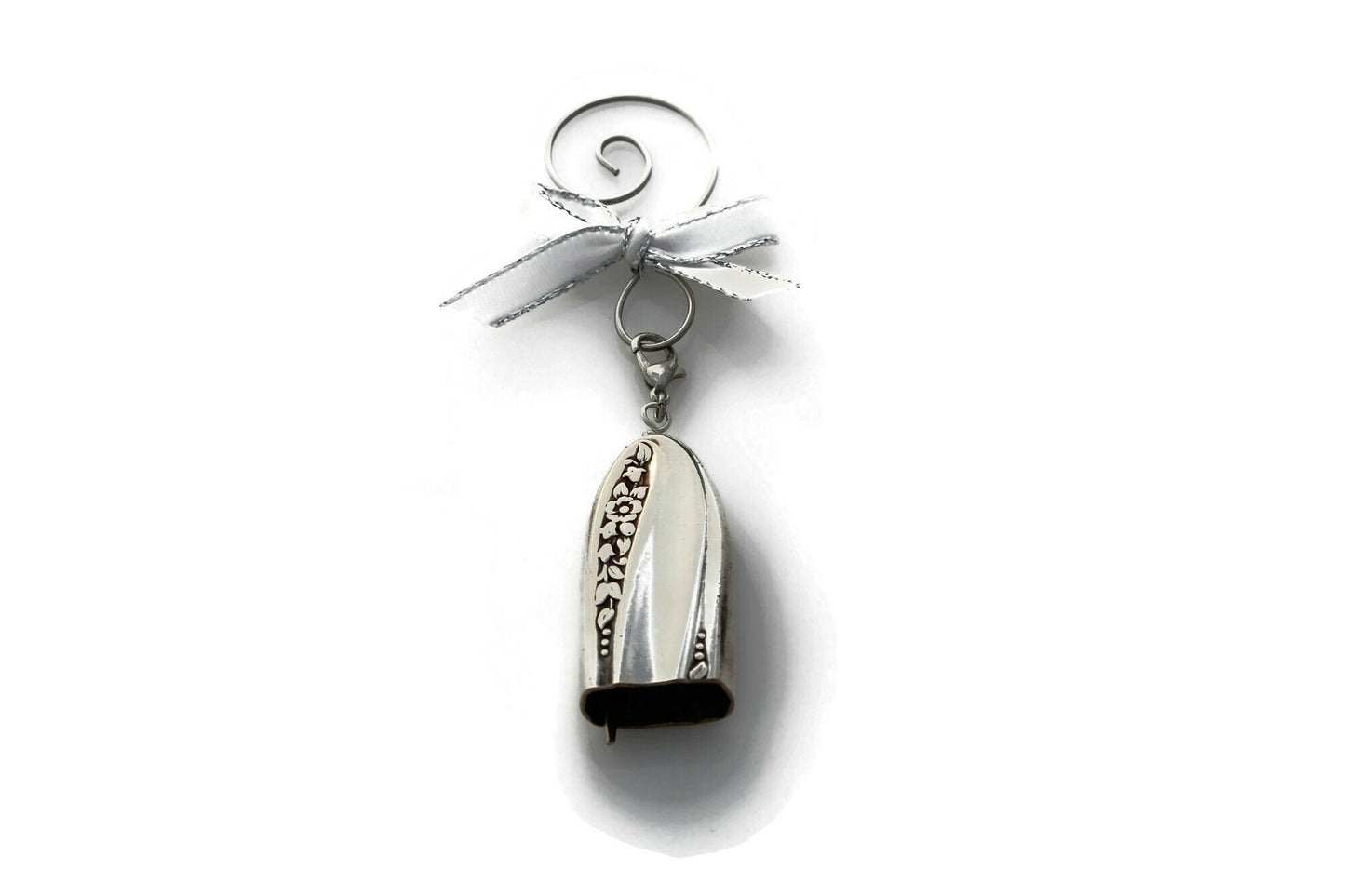 Holiday Ornament Modern Precious Magical Fairy Ornament Christmas Tree Ornament Angel Bell Ornament Silver Bells