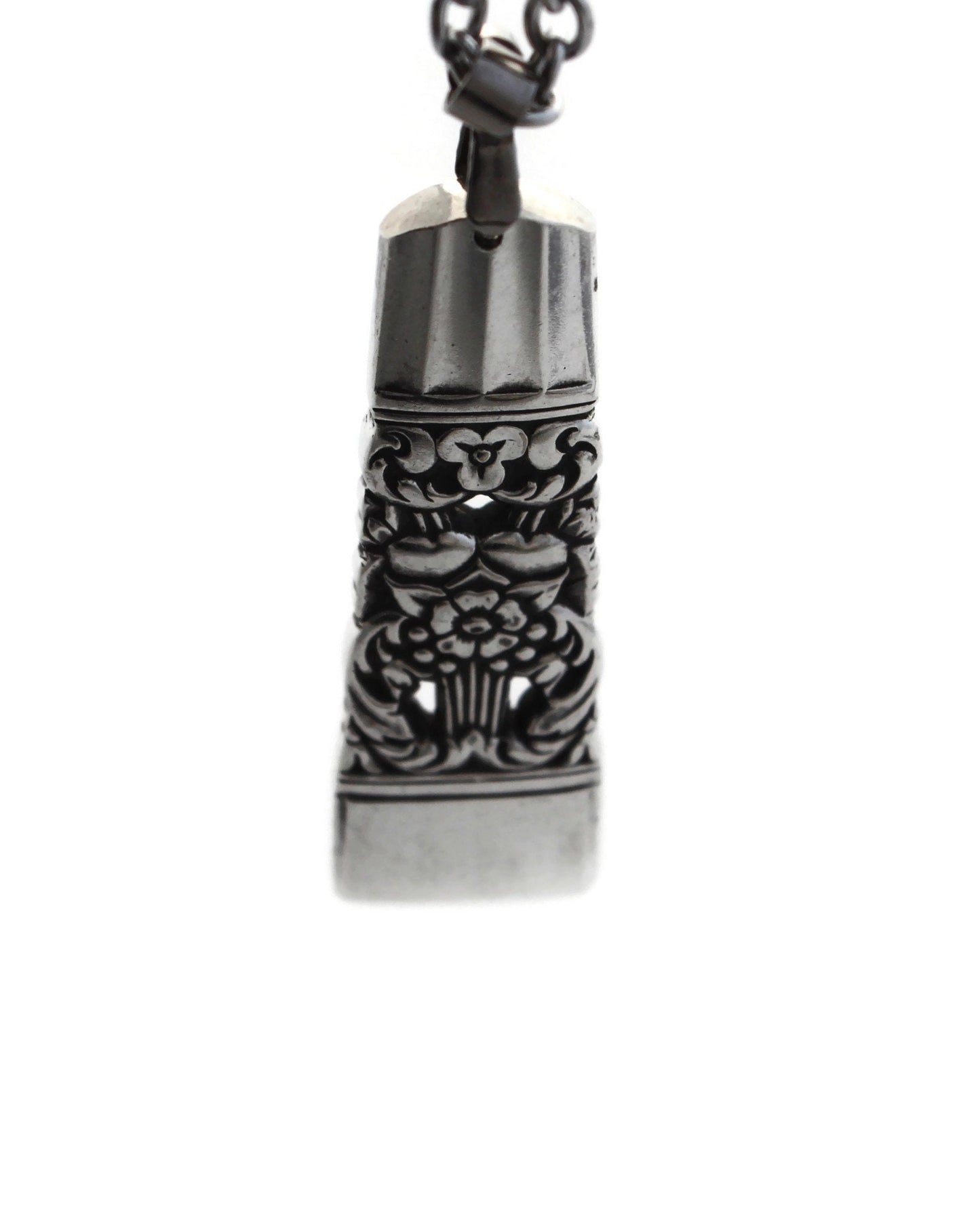 Beautiful Pierced Pendant Silverware Jewelry Pendant Necklace Coronation 1936 Gift For Her