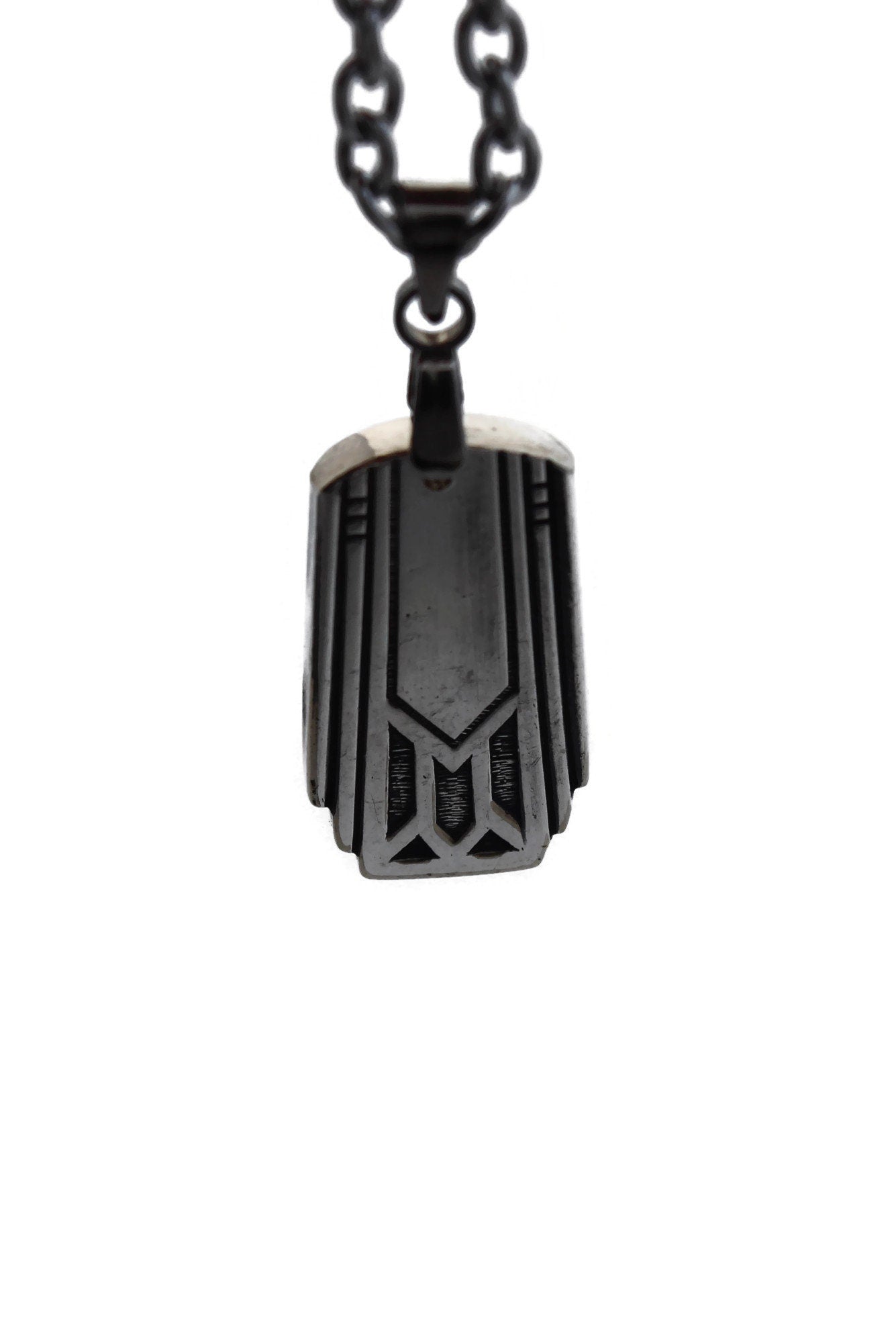 Friendship Necklace Unique Pendant Silverware Jewelry Art Deco Pendant Necklace Gift For Her 1932