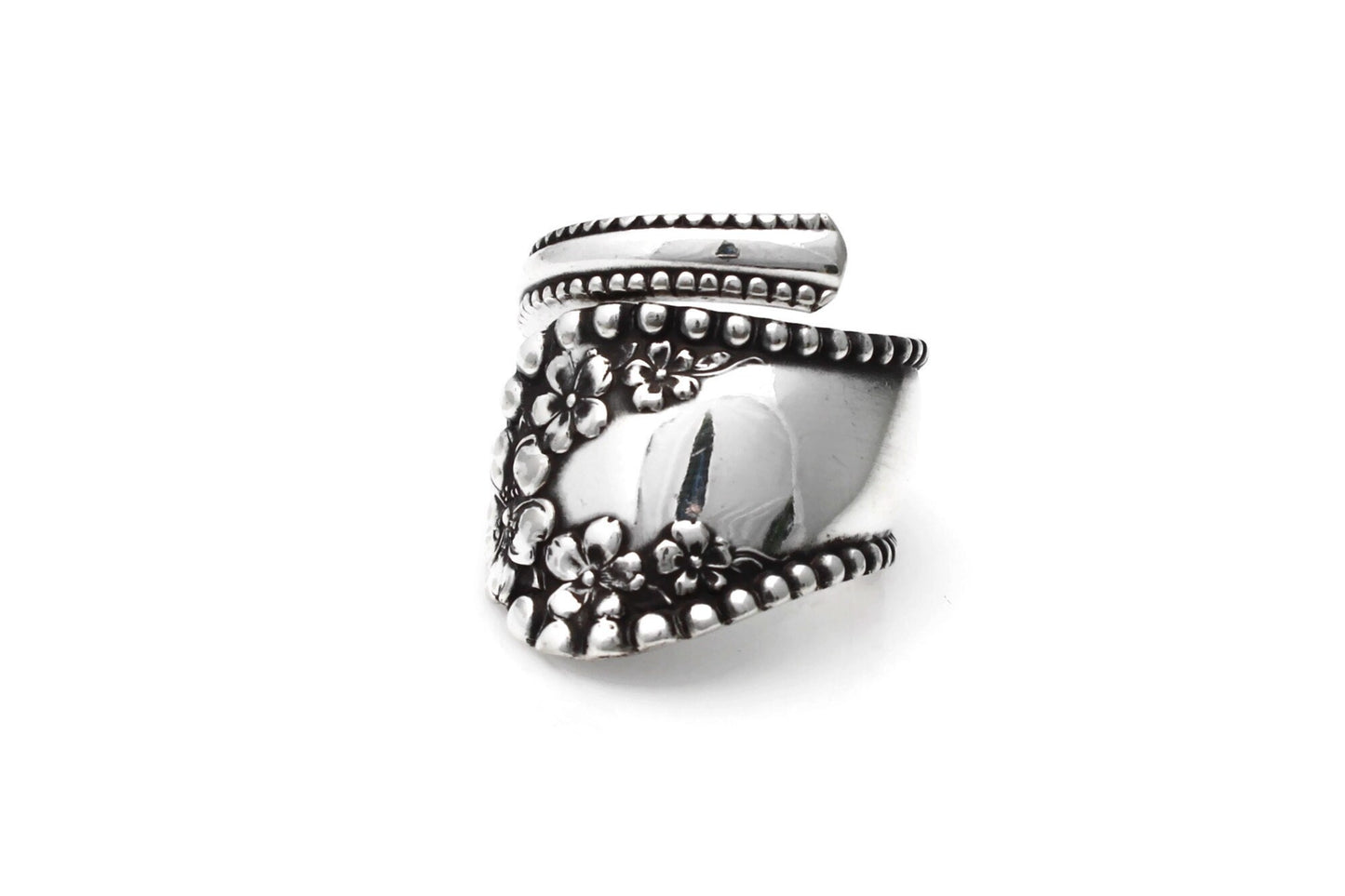 Mayflower from 1901 Wrapped Spoon Ring