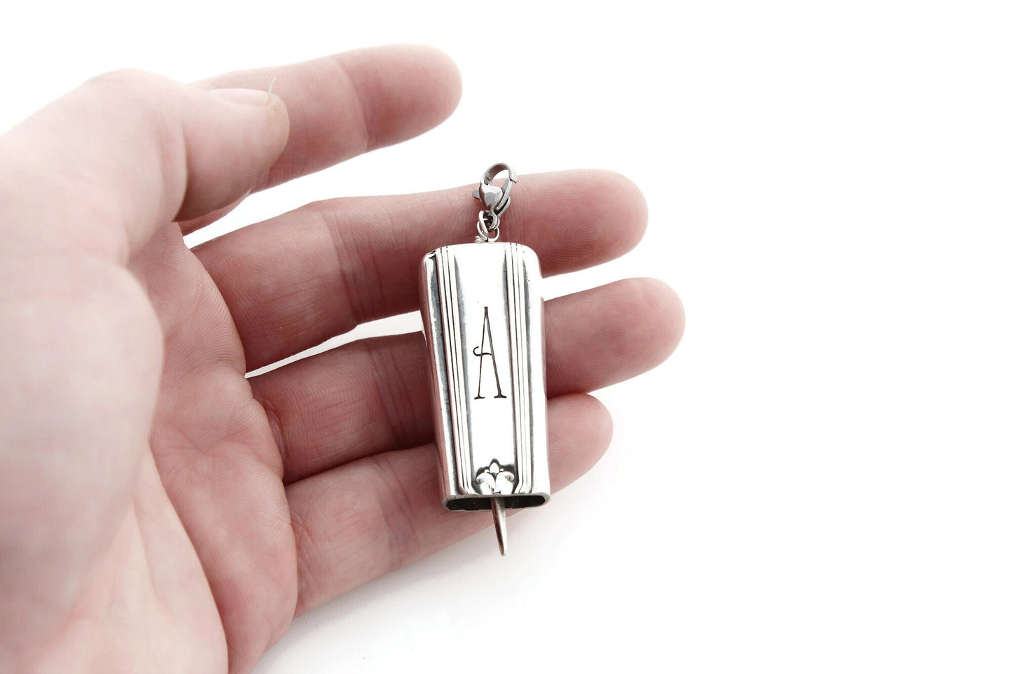 Personalized Ornament Letter 'A' Art Deco Ornament Unique Ornament Pendant