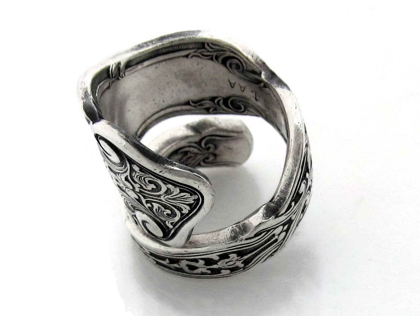 Wrapped Spoon Ring Crisp Alhambra 1907