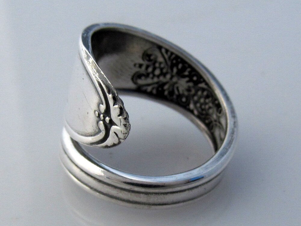 Spoon Ring Champagne Wrapped Demitasse