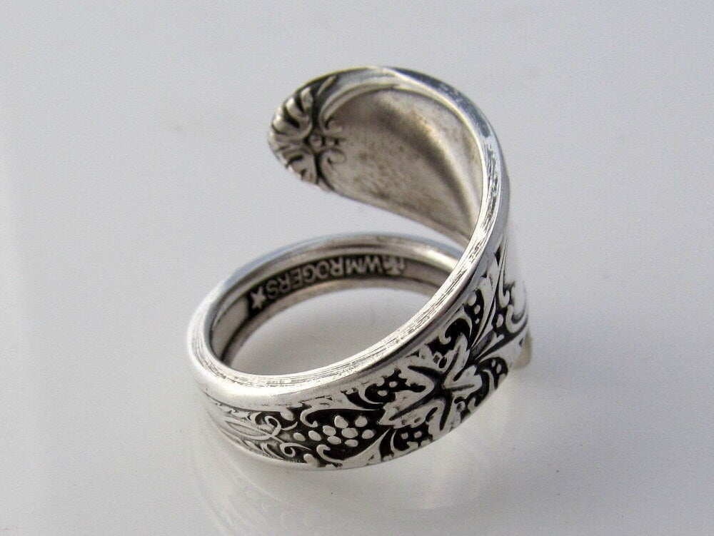Spoon Ring Champagne Wrapped Demitasse