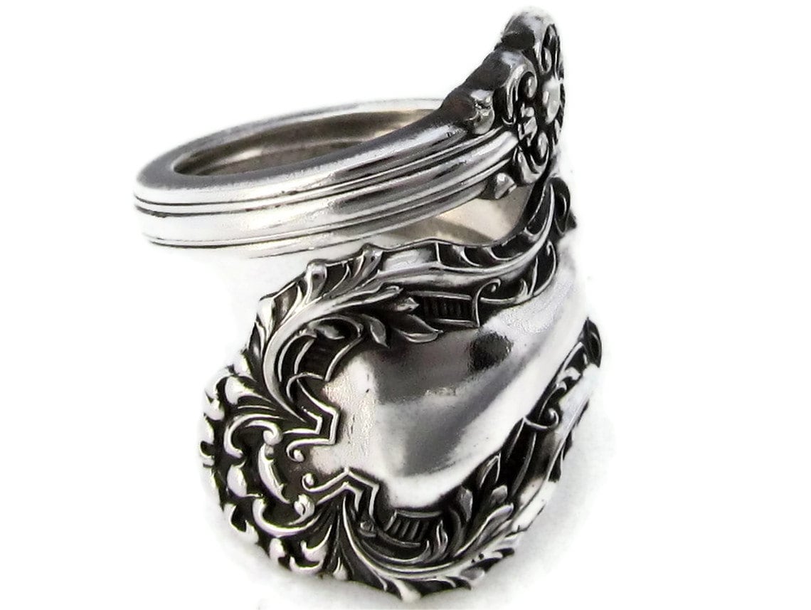 Spoon Ring Rare Cedric Wrapped Choose Your Size