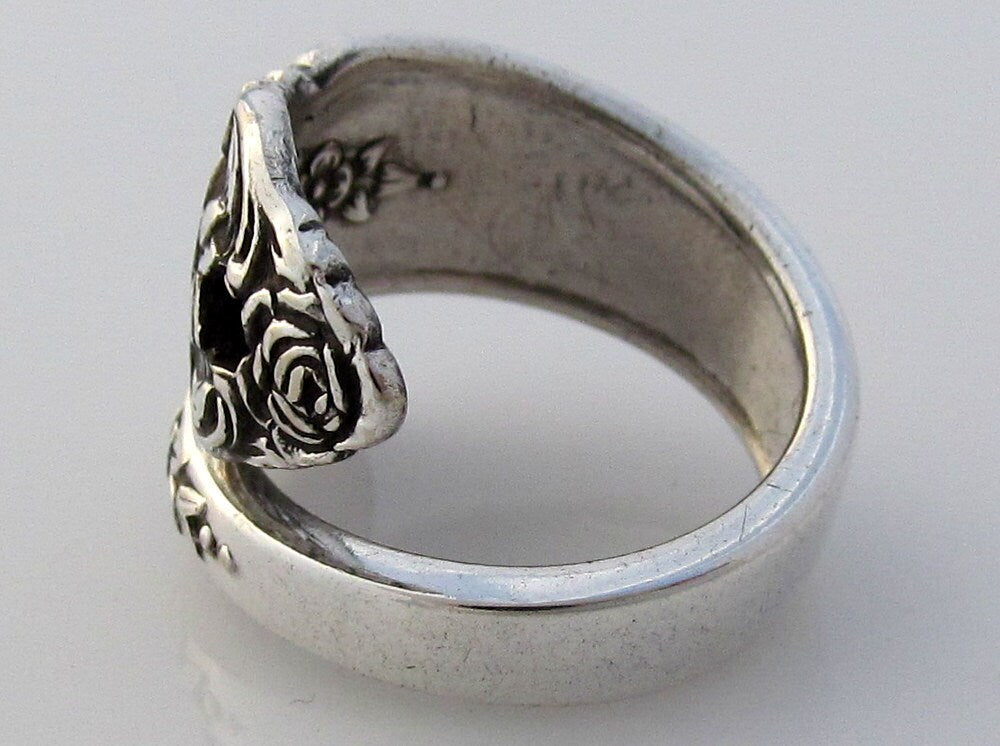 Spoon Ring Wrapped Distinction Demitasse Pierced Ring