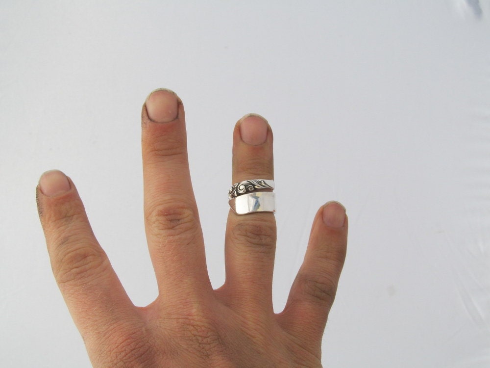 Spoon Ring Wrapped South Seas Demitasse 1955