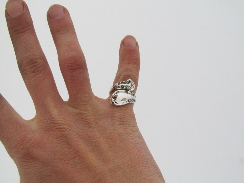 Chantilly Sterling Silver Demitasse Spoon Ring 1895 Size 3-9