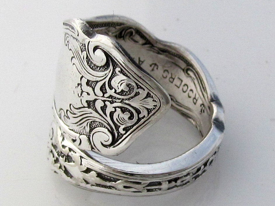 Demitasse Spoon Ring Alhambra 1907 Art Nouveau
