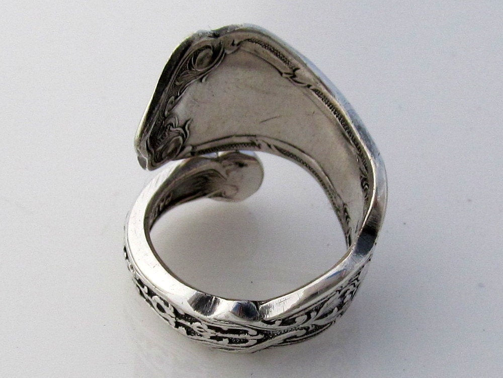 Demitasse Spoon Ring Alhambra 1907 Art Nouveau